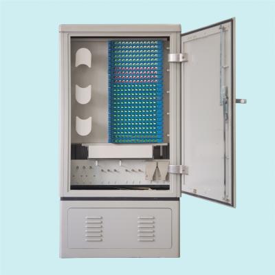 China Outdoor IP65 Cross Connection SMC Fiber Optic Cabinet for sale