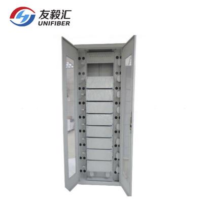 China 42U Floor Standing ODF 576 Core Optical Distribution Cabinet for sale