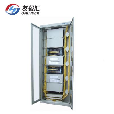 China FTTX Network 42U Floor Standing Fiber Telecommunication Cabinet for sale