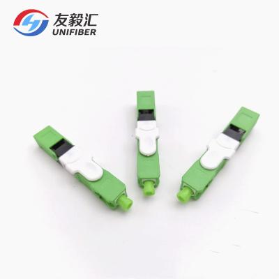 China ESC250D SC APC FTTH Fiber Optic Fast Connector for sale
