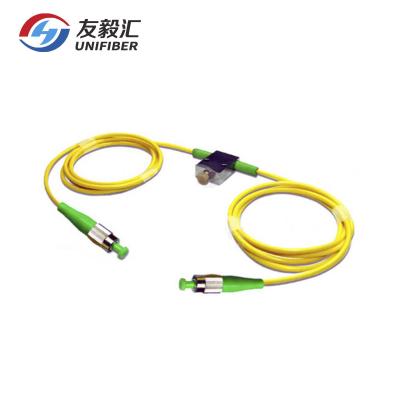 China In line 1310/1550nm FC/APC Fiber Optic Attenuator 250um Pigtail for sale