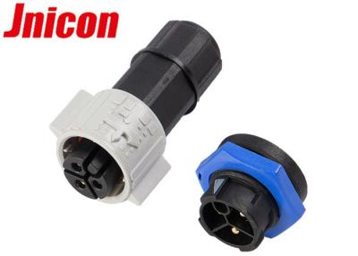 China Plastic Outdoor Waterproof Cable Plug IP67 20A High Current Impact Resistance for sale