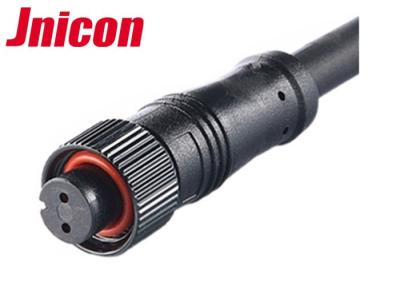 China 2 Pin Waterproof Wire Connector Plugs M12 Screw / Self - Locking Type for sale