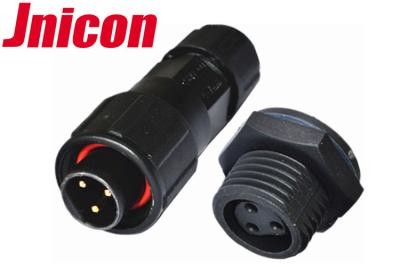 China 300V 10A Waterproof Small Circular Connectors M16 Sealed Against Dust And Fluid for sale