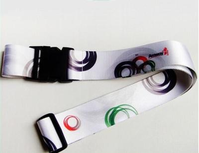 China Easily Identify Personalised Luggage Straps Lockable For Travel Suitcase Baggage for sale