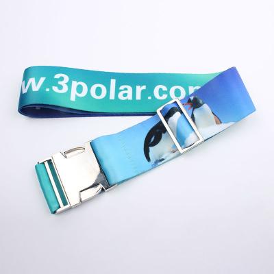 China Eco Friendly Personalised Luggage Straps 2 Inches OEM & ODM Acceptable for sale