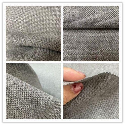 Best Seller Polyester/Rayon/Spandex Fabric Small Dobby Quality for Lady′s Garment