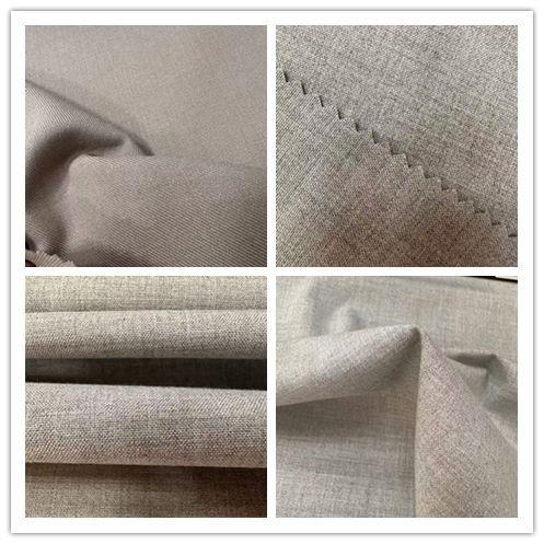 Polyester/Rayon/Wool/Spandex Fabric Twill Piece Dyed Quality for Lady′s Jacket, Suit, Outwear