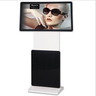 China FHD MP4 / MPG2 Floor Standing LCD Advertising Player Support WIFI RJ45 for sale