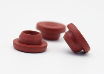 China 20-A Red Pharmaceutical Rubber Stoppers With Wonderful Chemical Stability for sale