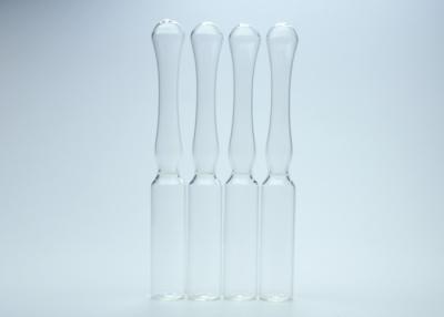 China Transparent Type D Empty Glass Ampoules For Liquid Medicine CE Certification for sale