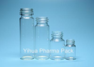China Various Specifications Clear or Amber Screw Top Neck Glass Vials for sale