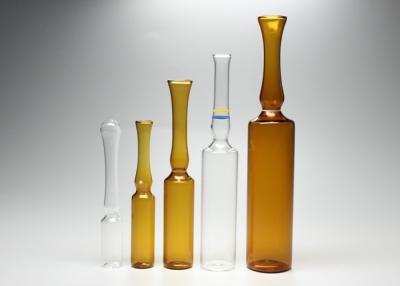 China Pequeñas ampollas de cristal vacías 1-20 ml de capacidad para la medicina de la inyección en venta
