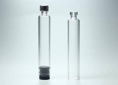China Clear Neutral Borosilicate Glass Cartridges 3ml Capacity For Medical Use for sale
