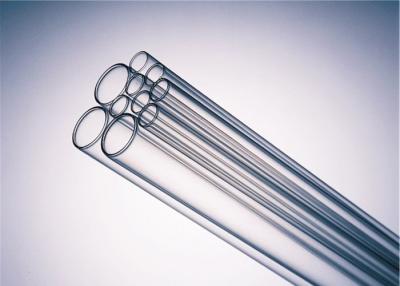 China 6-32mm Transparent Borosilicate Glass Tubing Clear Color CE ISO Certificated for sale