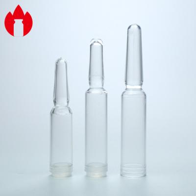 China 1ml Clear Cosmetic PETG Or PP Plastic Ampoule for sale