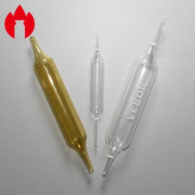 Chine Formez un espace libre ou une ampoule en verre d'injection d'Amber Medical 1ml à vendre