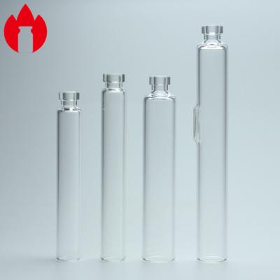 China Cartuchos de cristal vacíos 1.5ml 1.8ml 3ml 4ml de Vape de la insulina médica disponible en venta