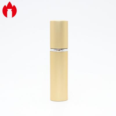 China frascos vacíos de la muestra del perfume del tornillo 10ml de los frascos de oro del top en venta