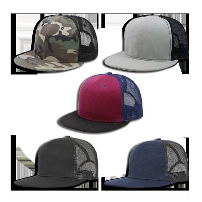 Chine Washed cotton Men Snapback Hat 56-58cm Custom Embroidered Camo Hats à vendre