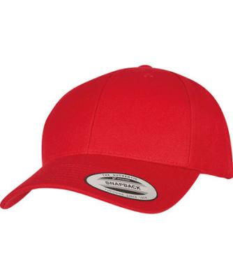 China Classics Premium Curved Visor Snapback Cap Embroidered Logo Cap for sale