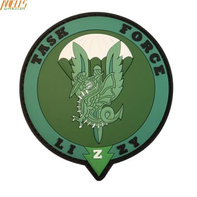 China Durable Handmade Custom Made PVC Patches Fade Proof Skin Friendly for sale
