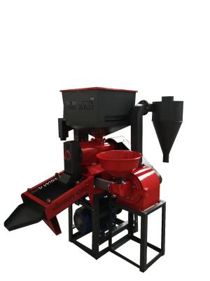 China Compact Combined Rice Mill Machine 1200KG por hora máquina de processamento de arroz à venda