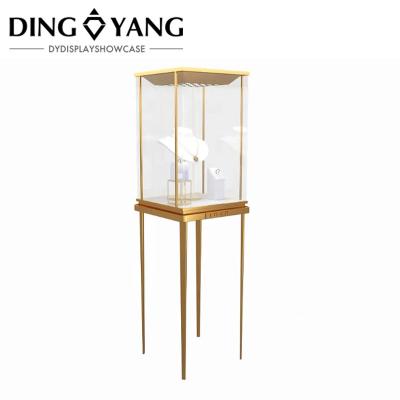 China No Installation Jewelry Display Cabinet Modern Fashion Style With Low Power Consumption Lights for sale