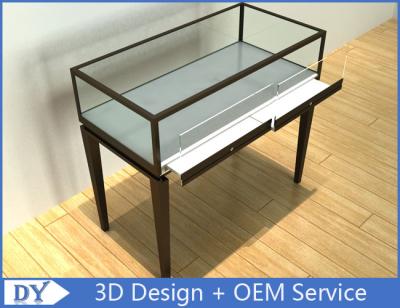 China Modern Glass Jewellery Shop Counter With Locks / Showroom Display Cabinets for sale