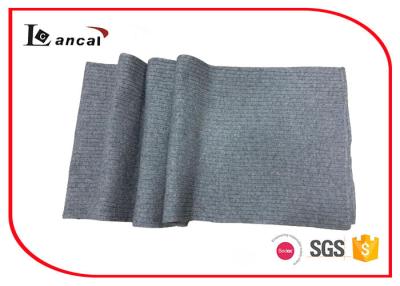 中国 100%のLambswoolヤーンのかぎ針編みの無限編むパターン スカーフの灰色のかぎ針編みのひだのスカーフ 販売のため