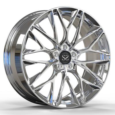 China High Polished 1 Piece Forged Rims For C250 W205 21 22 Inch Clear Coating Wheels for sale