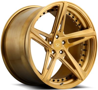 China 18 19 20 21 22inch For Audi R8 Wheels 2-pc Forged Alloy wheels Custom Fashion Rims for sale