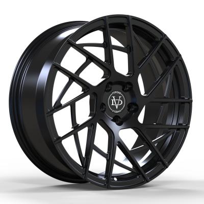 China Satin Black 22 Inches 6061 T6 Forged Aluminium Wheels For Ferrari for sale