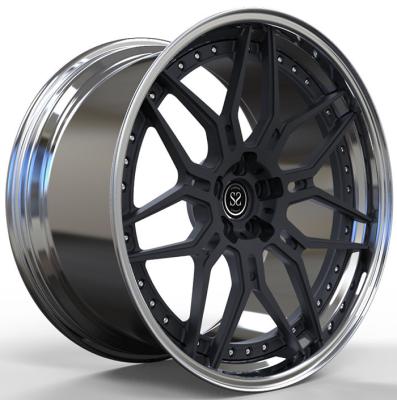 China Super Concave 19 Inches Audi Rs6 Two Piece Forged Wheels for sale