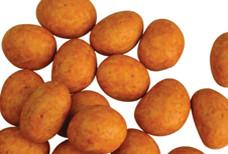 中国 Cajun/タマネギはユダヤ/ハラール/Haccp/Brcの証明の歯応えが良く、シャキッとした乾燥されたスナックと焼かれたピーナツに塗った 販売のため