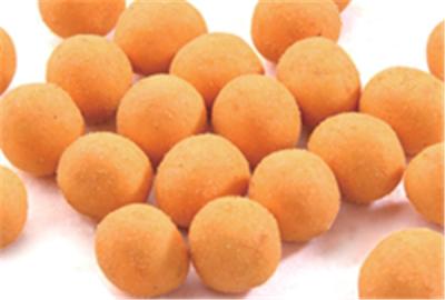 China Cheese Flavor Coated Peanut Snack , Vitamins Sugar Glazed Peanuts Yellow Color for sale