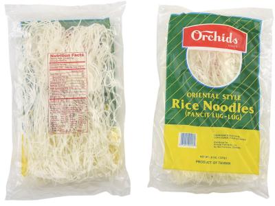 China Orchids Oriental Style Rice Flour Noodles , Fresh Rice Noodles Full Nutritions for sale