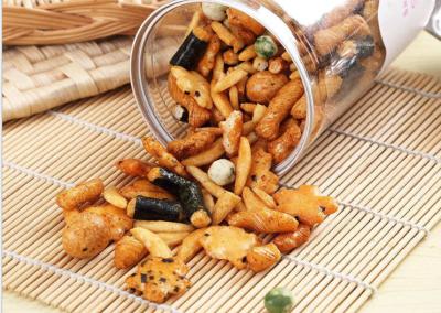 China BBQ Flavor Cracker Snack Mix Baking Food Snacks Natural Japanese Style for sale