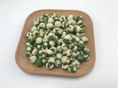 China Crispy Cron Starch Coated Spicy Flavor Green Peas Snack Low Fat Full Nutrition for sale