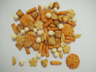 China Seaweed Sesame Contained Mixed Shape Rice Crackers Various Flavors for sale