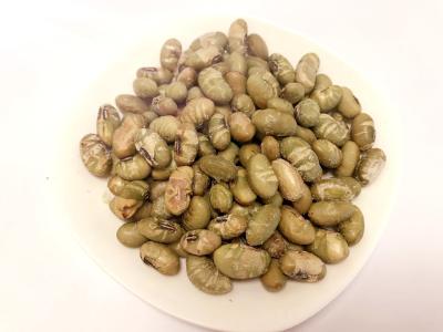 Chine Casse-croûte naturels rôtis par sel de haricots verts de santé croustillante de mer à vendre
