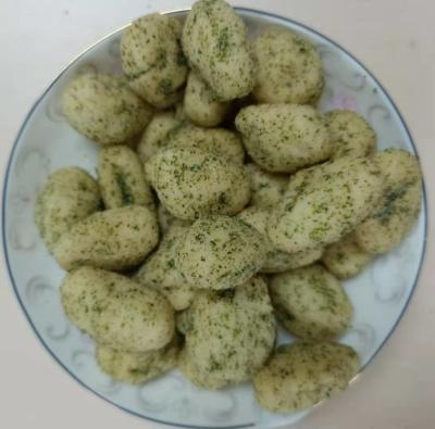 China Haruhi Coated Roasted Green Seaweed Cashew Nut  Halal Certified Snacks for sale