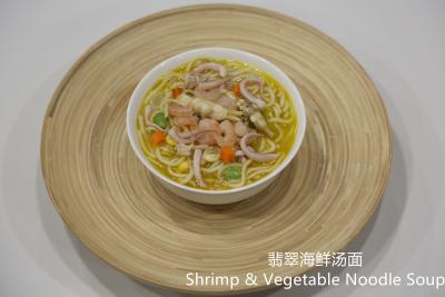 China Macarronetes vegetais de cozimento rápidos do camarão com FDA habilitado à venda