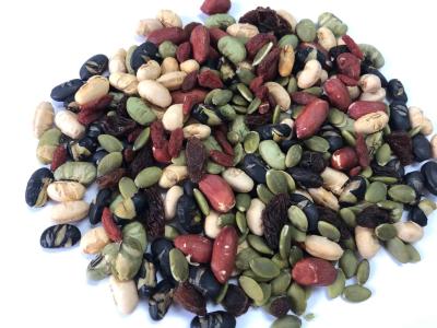 China Vegan Full Natural Mixed Roasted Beans And Nuts Dried Fruit Healthy for sale