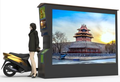 China Supermarket 21.5'' User Screen 100 Cabinet Swapping Battery Station for sale
