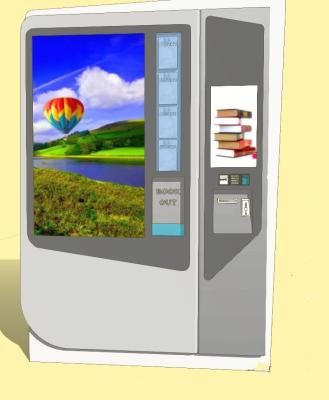 China 300 Books Newspaper Vending Machine Smart Vending Solutions IP54 Waterproof for sale