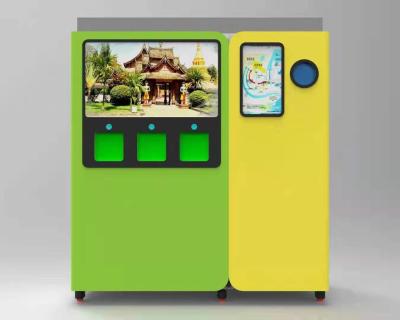 China Exhibtion PET Bottle Recycling machine Reward Bottle of Water for sale