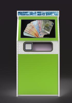 China Máquina do ATM do banco do distribuidor de dinheiro do código de QR para RVM que recicla classificando o centro à venda