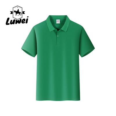 China Business Casual Short Sleeve Polo Shirts Embroidered Anti Wrinkle for sale