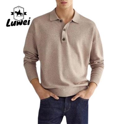 China Personalised Adult Cotton Polo T Shirts Collar Business Anti Wrinkle for sale